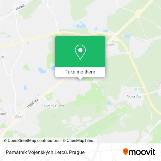 Památník Vojenských Letců map