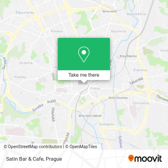 Карта Satin Bar & Cafe