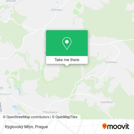 Rýglovský Mlýn map