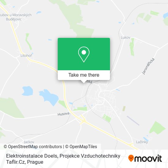 Elektroinstalace Doels, Projekce Vzduchotechniky Taflir.Cz map