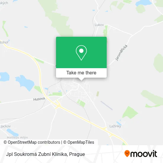 Карта Jpl Soukromá Zubní Klinika