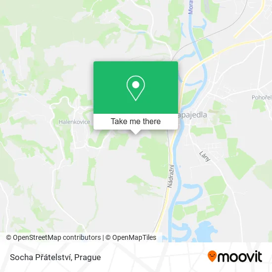 Карта Socha Přátelství