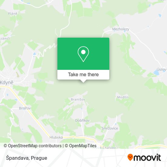 Карта Špandava