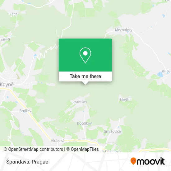 Карта Špandava