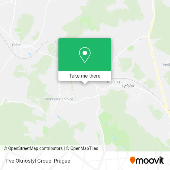 Карта Fve Oknostyl Group