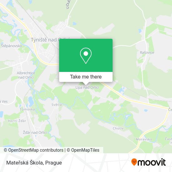 Mateřská Škola map