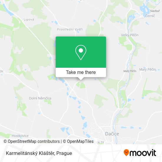 Karmelitánský Kláštěr map