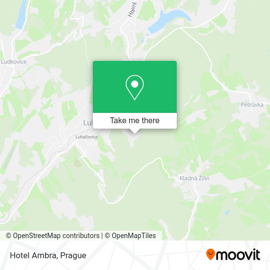 Hotel Ambra map