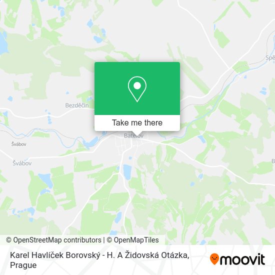 Karel Havlíček Borovský - H. A Židovská Otázka map