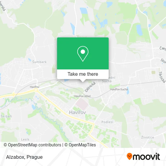Карта Alzabox