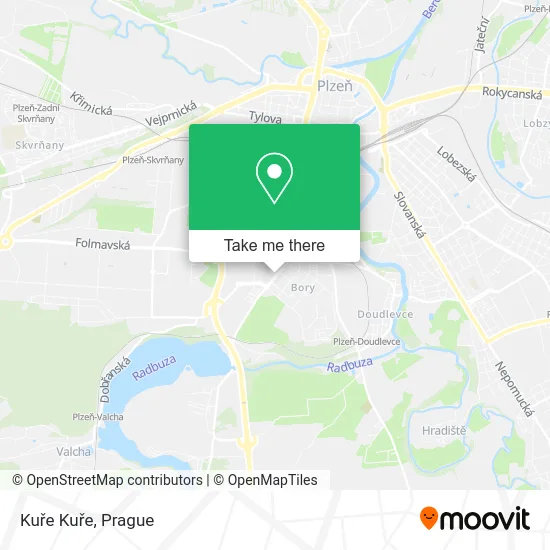 Карта Kuře Kuře