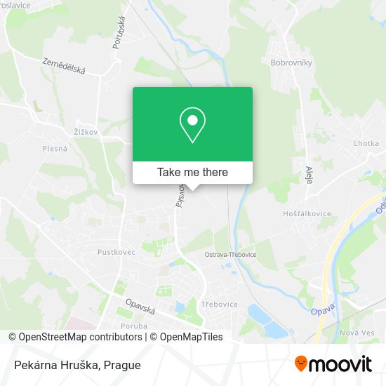 Pekárna Hruška map