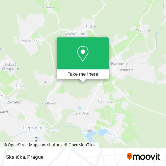 Карта Skalička