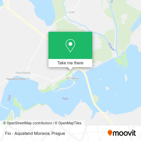 Карта Fio - Aqualand Moravia