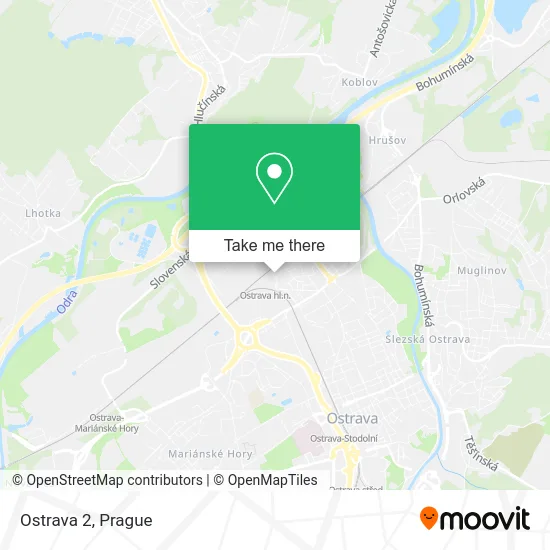Карта Ostrava 2