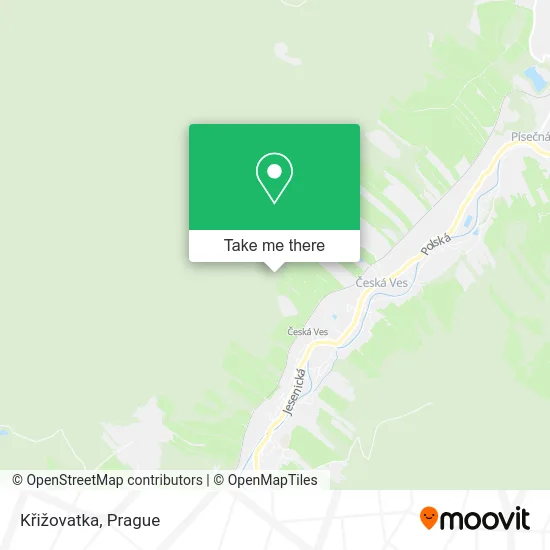 Křižovatka map