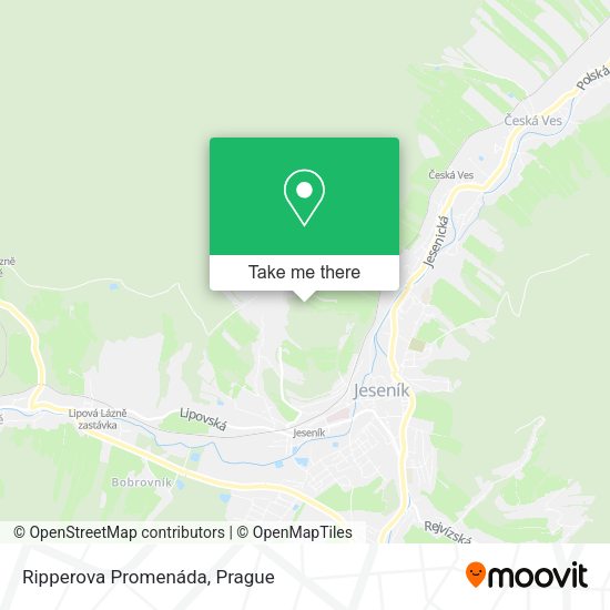 Ripperova Promenáda map