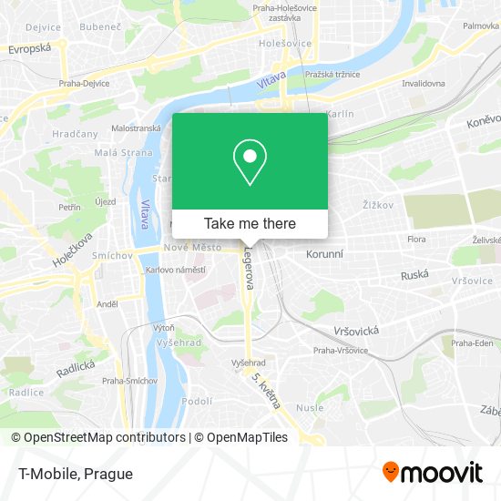 T-Mobile map