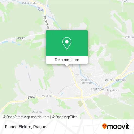 Карта Planeo Elektro