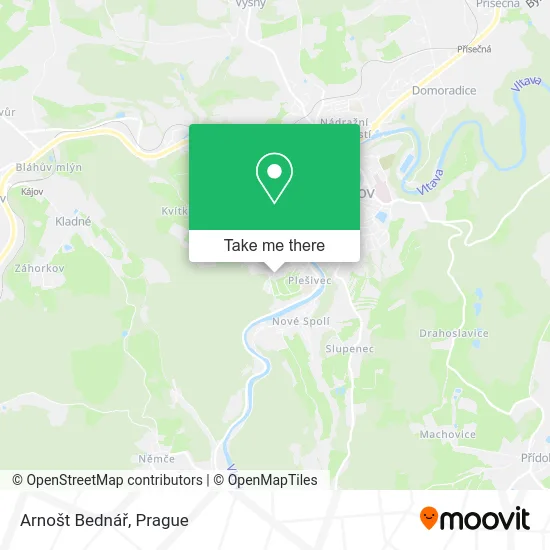 Карта Arnošt Bednář