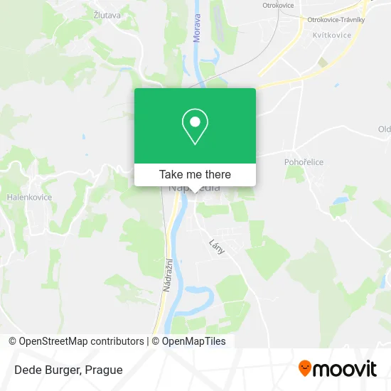 Карта Dede Burger