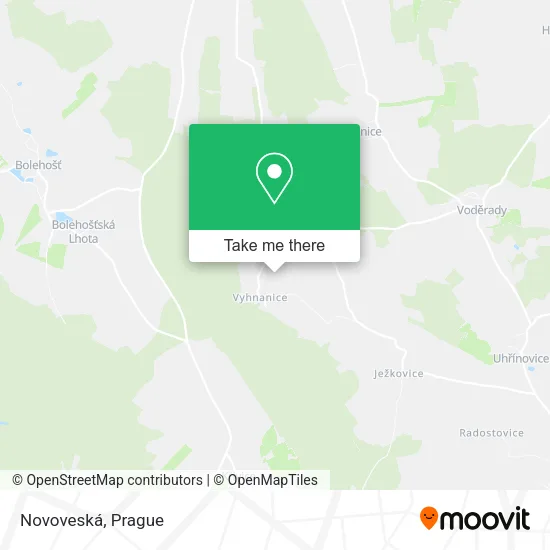 Карта Novoveská