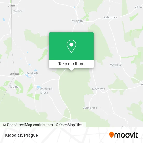 Карта Klabalák