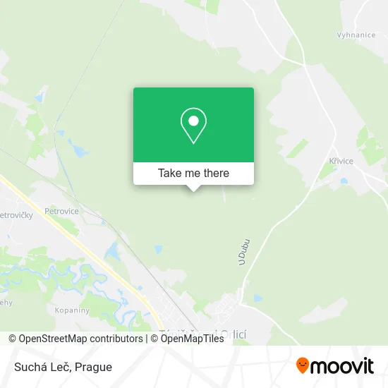 Карта Suchá Leč