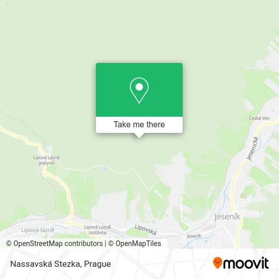 Карта Nassavská Stezka