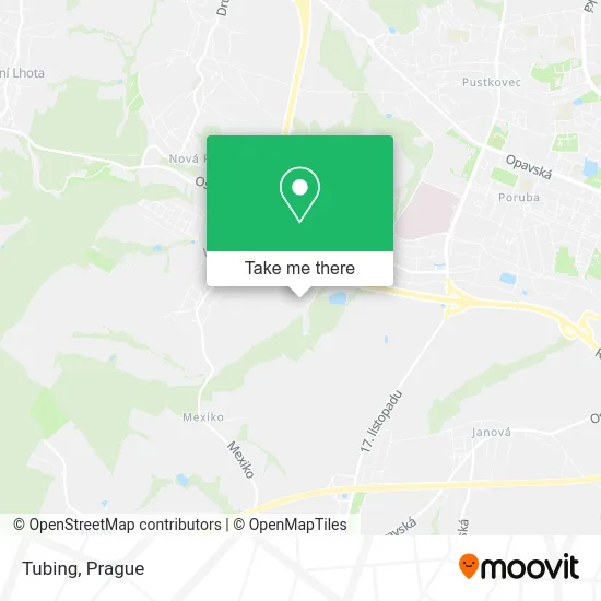 Карта Tubing
