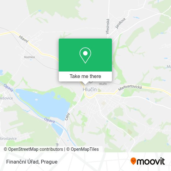 Finanční Úřad map