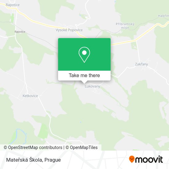 Mateřská Škola map
