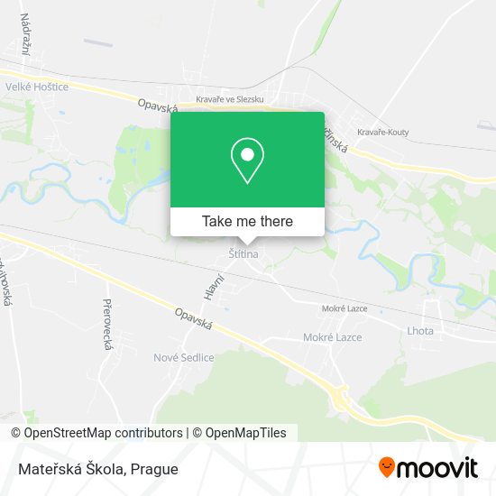 Mateřská Škola map