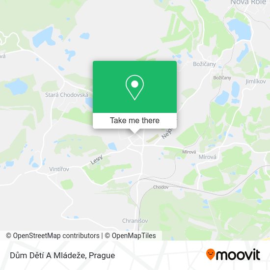 Dům Dětí A Mládeže map
