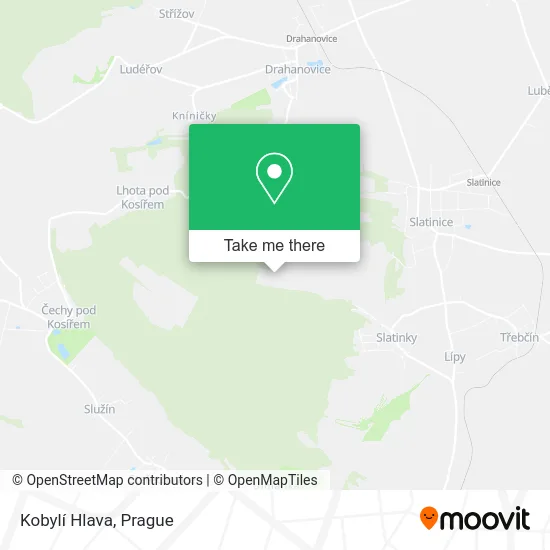 Карта Kobylí Hlava