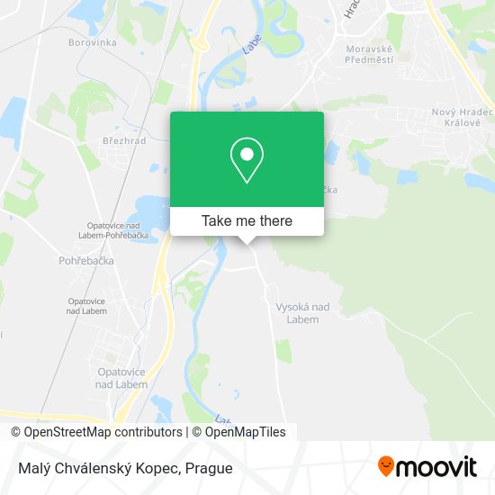 Malý Chválenský Kopec map