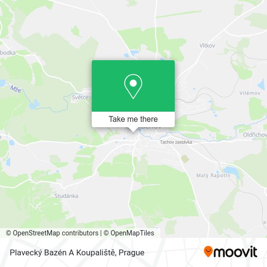 Plavecký Bazén A Koupaliště map