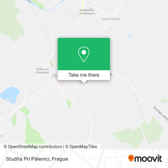 Studňa Pri Pálenici map