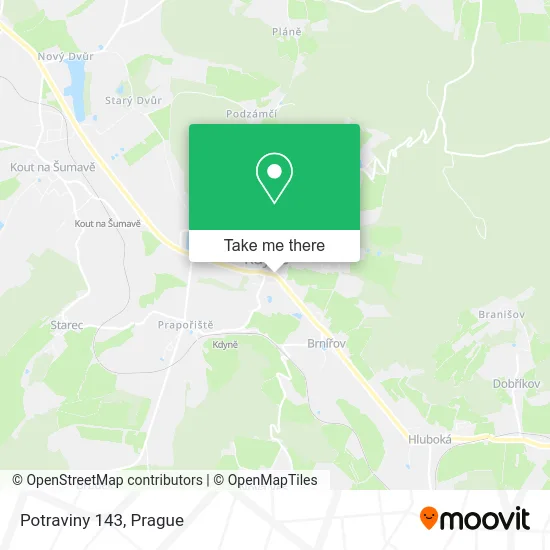 Карта Potraviny 143