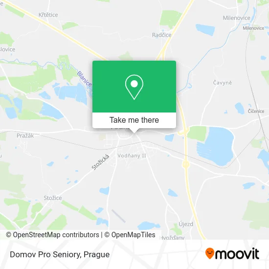 Карта Domov Pro Seniory