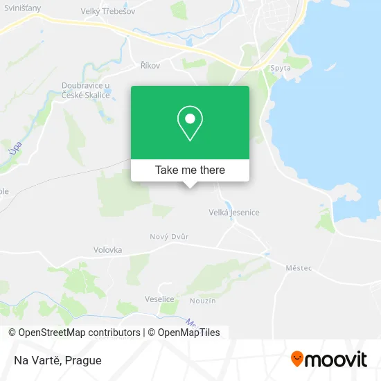 Карта Na Vartě