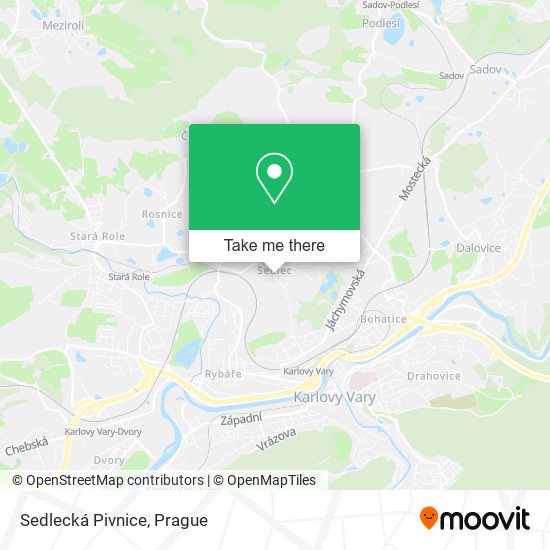 Карта Sedlecká Pivnice
