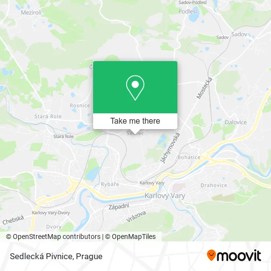 Карта Sedlecká Pivnice