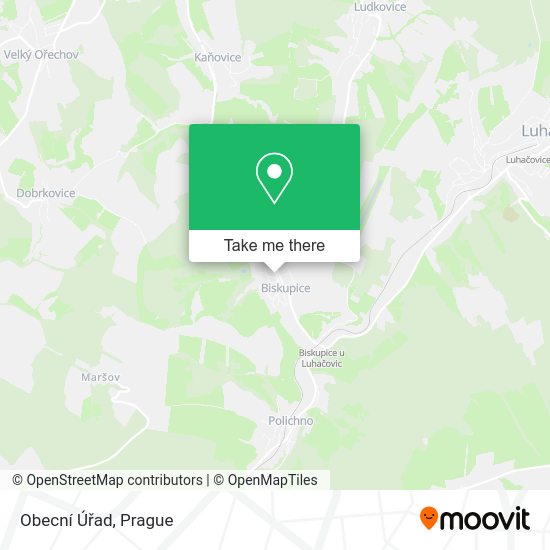 Obecní Úřad map