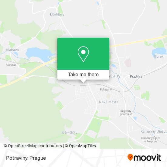 Карта Potraviny
