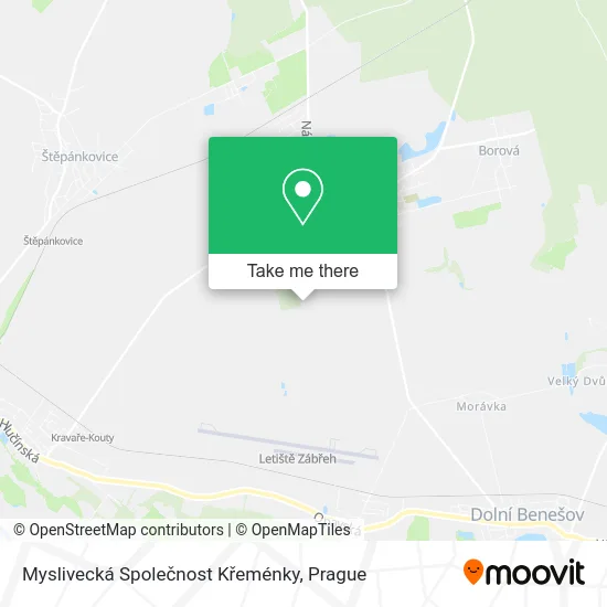 Карта Myslivecká Společnost Křeménky
