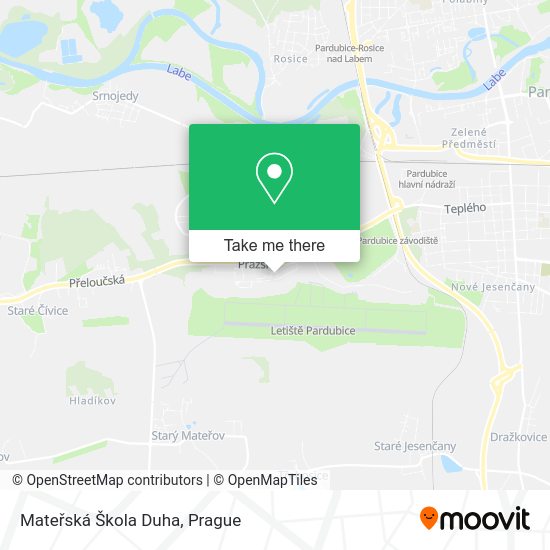Mateřská Škola Duha map