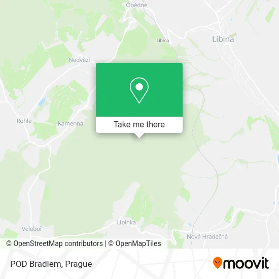 Карта POD Bradlem