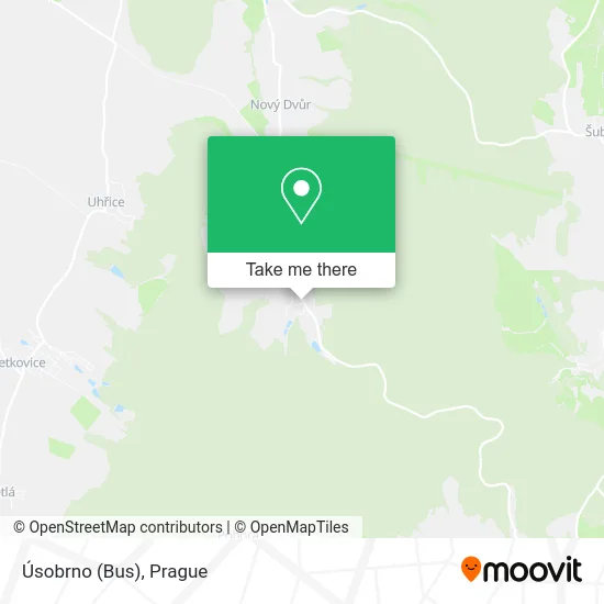 Карта Úsobrno (Bus)