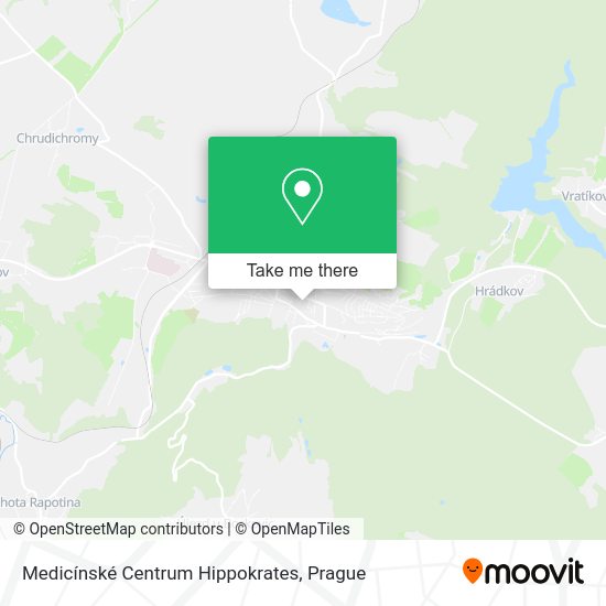 Medicínské Centrum Hippokrates map